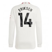 Billiga Manchester United Christian Eriksen #14 Tredje fotbollskläder 2023-24 Långärmad